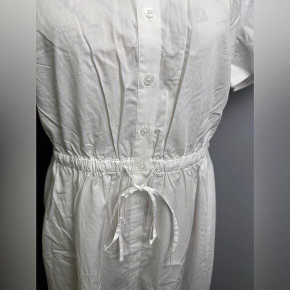 J.Crew Cerise shirtdress in cotton poplin NWOT Size 6 - Picture 8 of 10